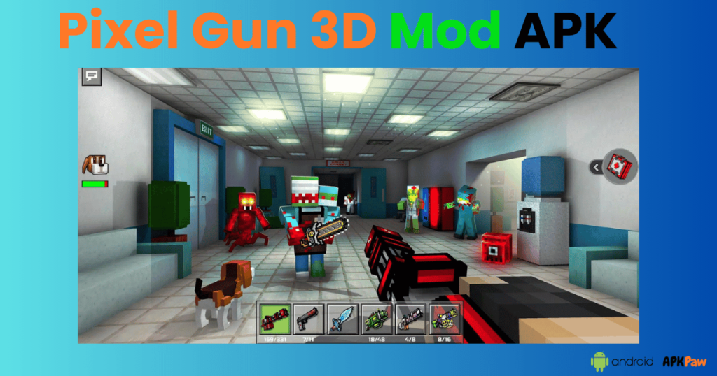 3D Pixel Gun Mod APK