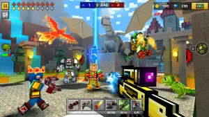 Pixel Gun 3D Mod APK Unlimited Coins & Gems Unlocked(Latest Version) 24.8.1 3